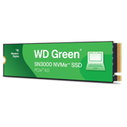 Unidad de Estado Solido Western Digital Interno Green SN3000 1TB M.2 2280 NVME PCIE GEN4 X4 LECT.5000MBS ESCRIT.420