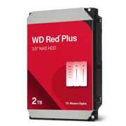 Disco Duro Western Digital Interno Interno Red PLUS 2TB 3.5 SATA3 6GB/S 64MB 5400RPM 24X7 HOTPLUG NAS 1-8 B