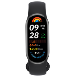 Mi Smart Band Xiaomi 9 1.62" Pantalla Táctil AMOLE 233mAh Color Negro