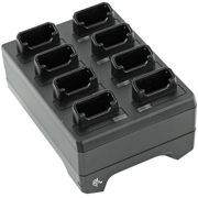 Cuna de Carga Zebra 8 Ranuras para Bateria de Diademas HS3100 Requiere Fuente PWR-BGA12V50W0WW Cable cc CBL-DC-388A1-01