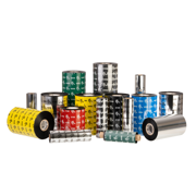 Cinta de Cera 2000 Zebra de 83mmx450m (3.27pulgx1476pies) Nuc 1pulg /Caja con 24pzs para Impresoras ZT (Industriales)