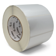 Etiqueta de poliester Zebra TT de 2x1pulg Modelo Z-Xtreme 4000T plateada alta adherencia Nuc 3pulg 3000/1 pza de Rollo e