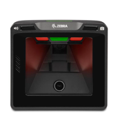 Escáner Zebra SP7208-SV vertical con tecnología PRZM Intelligent Imaging incluye cable USB blindado CBA-U21-S07ZBR